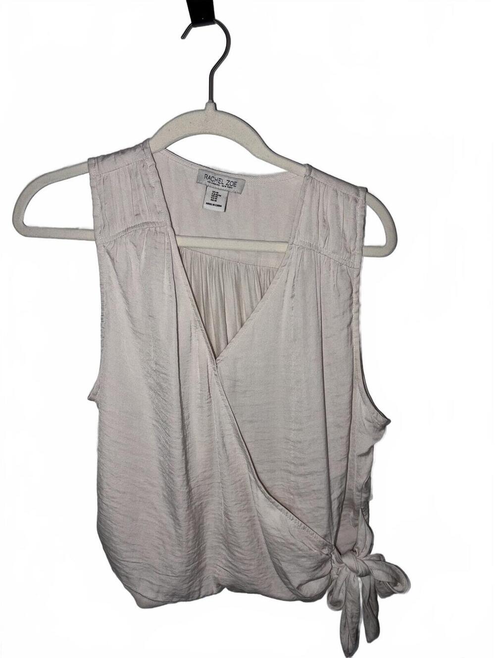 Cream Wrap top Rach Zoe Medium